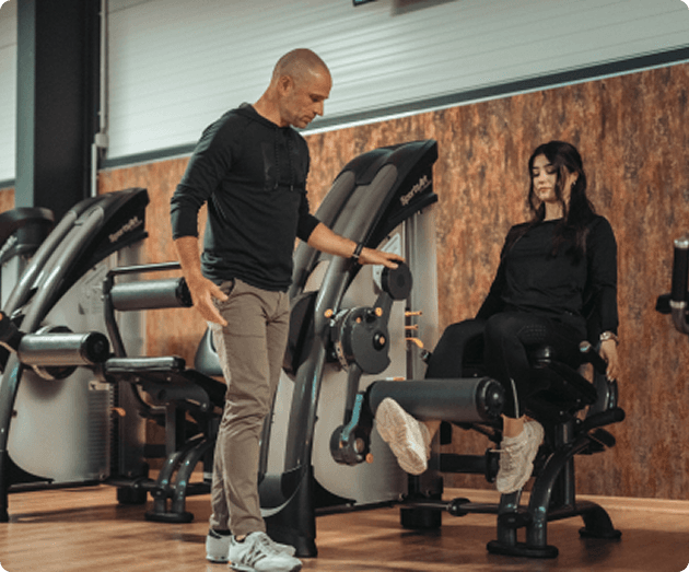 Personal training session